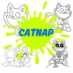 catnap kleurplaat ft