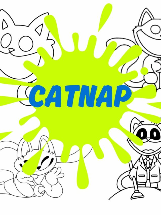 CatNap kleurplaat