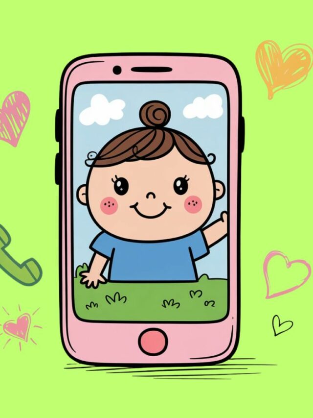 Kleurplaat Telefoon