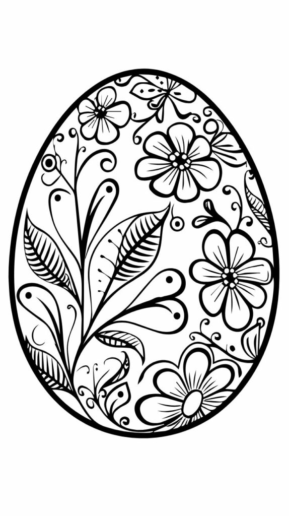 eggs coloring book