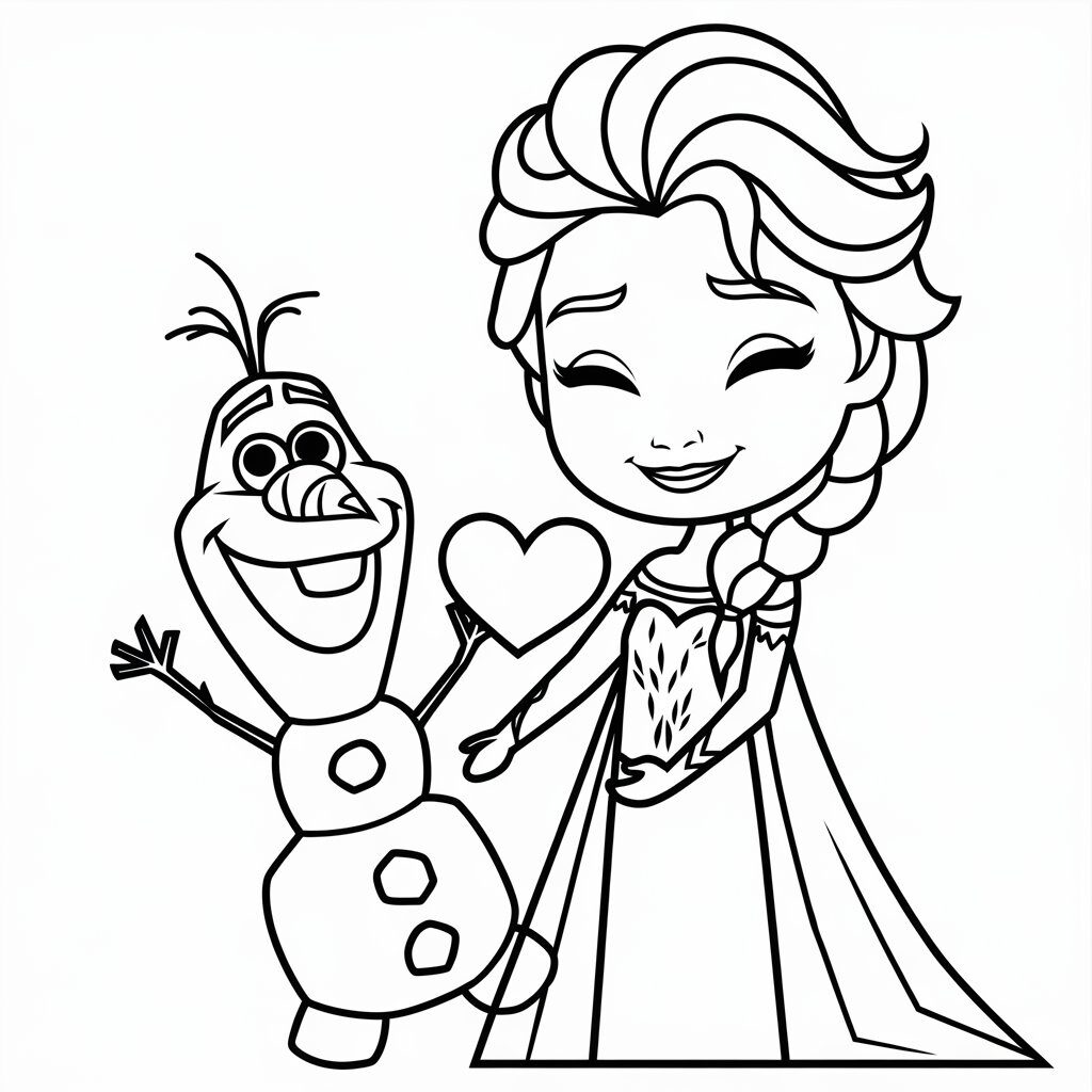 elsa coloring book