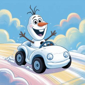 Coloriage Olaf