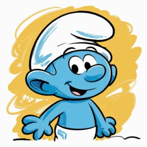 Kleurplaten Van Smurfen