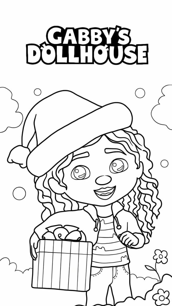 dessin a imprimer gabby chat