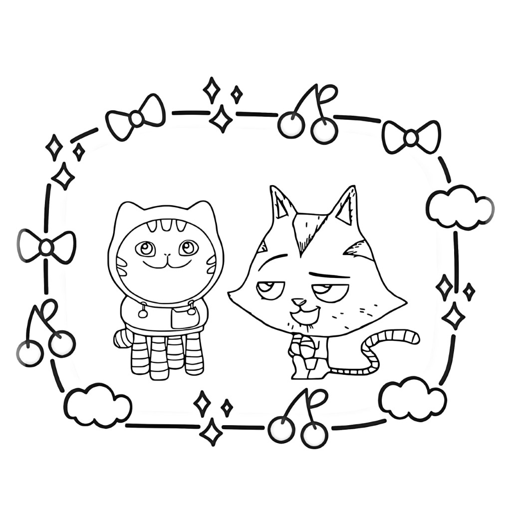 gabby’s dollhouse printen