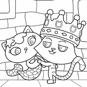 dessin gabby chat facile