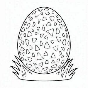 eggs coloring page