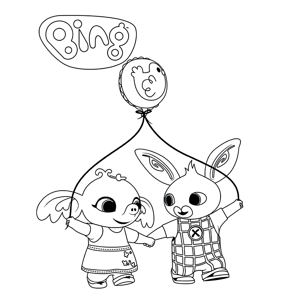 gratis bing kleurplaat