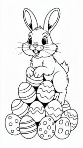osterhase ausmalbild