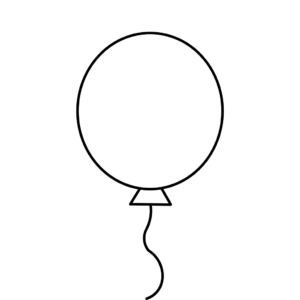 hoe teken je een ballon