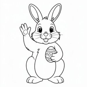 osterhase ausmalbilder