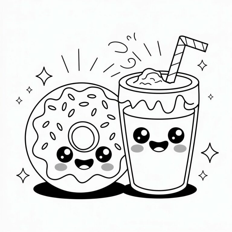 Coloriage Donuts 30 Pages Colorier En PDF T l charger coloriage-donuts-30-pages-colorier-en-pdf-t-l-charger