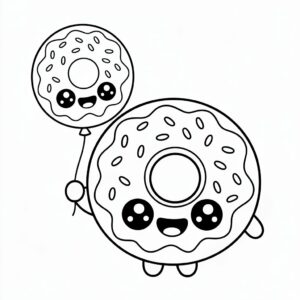 donut boyama sayfası