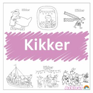Kikker Kleurplaat