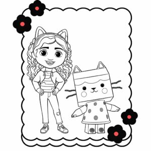dessin gabby chat