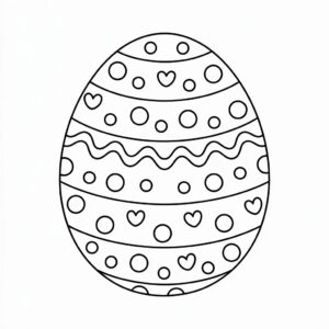 egg coloring pages