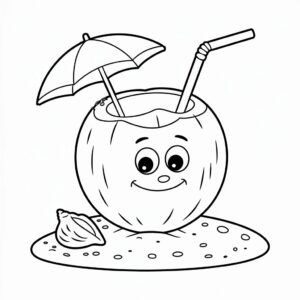 imagens de fruta para colorir