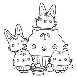 dessin gabby et la maison magique