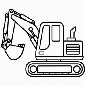 malvorlage bagger