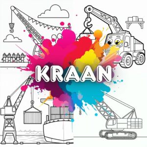 Kleurplaat Kraan