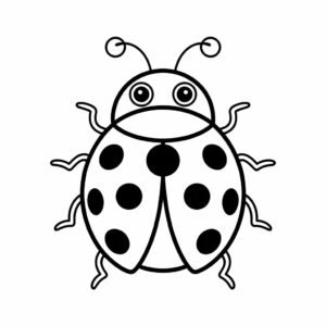 marienkäfer ausmalbild pdf