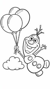 olaf en dessin