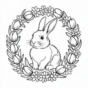 ausmalbilder osterhase
