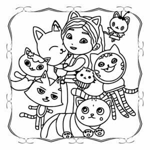 gabby chat dessin animé