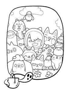 toca boca coloring pages
