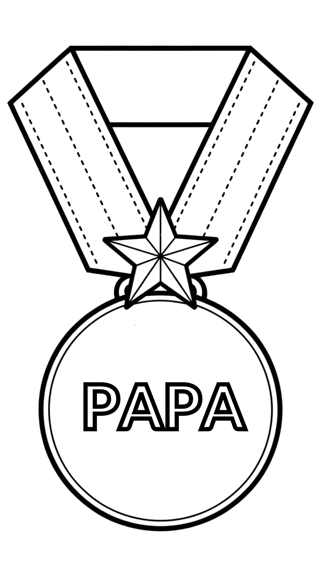 kleurplaat vaderdag oorkonde