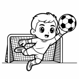 disegni calciatori da colorare