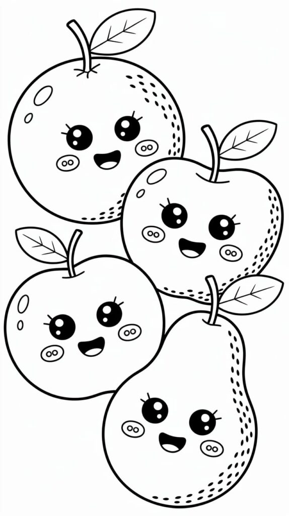 frutas coloridas