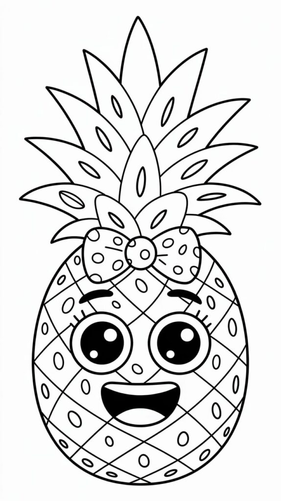 frutas para colorir banana