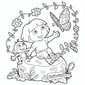 dora color sheets