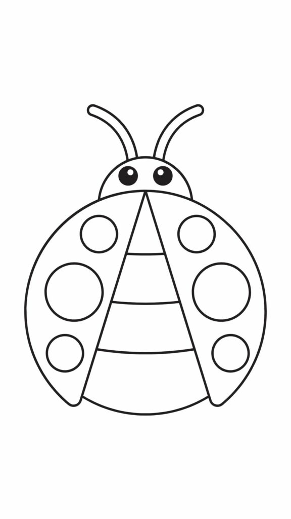 ausmalbilder marienkäfer zum ausdrucken