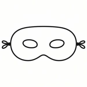 masker kleurplaten