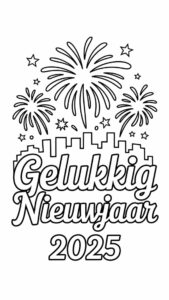 ausmalbild neujahr