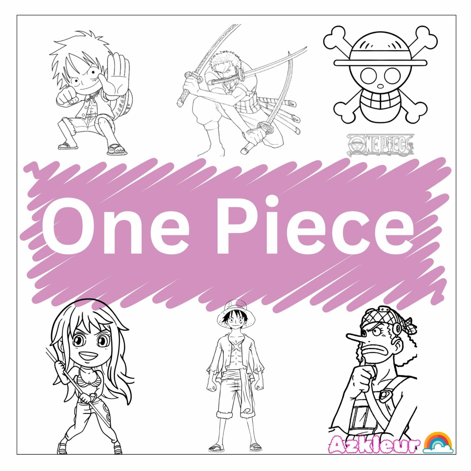 One Piece Ausmalbilder Tauche Ein In Die Welt Der Strohhute Entfessele Deine Kreativitatfeed