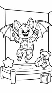 bat coloring pages