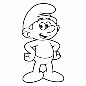 smurf tekenen