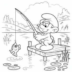 smurfen tekenen