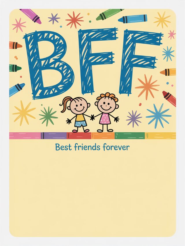 Kleurplaat Bff
