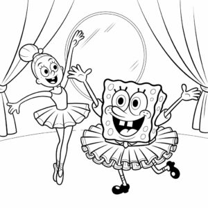 tekenen ballerina