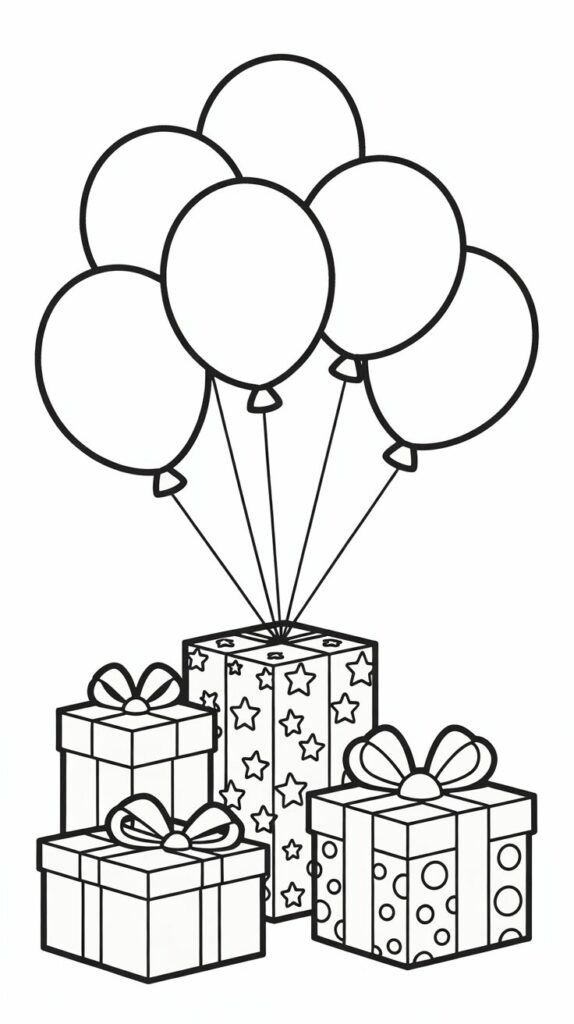 tekening ballon