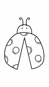 ausmalbilder marienkäfer