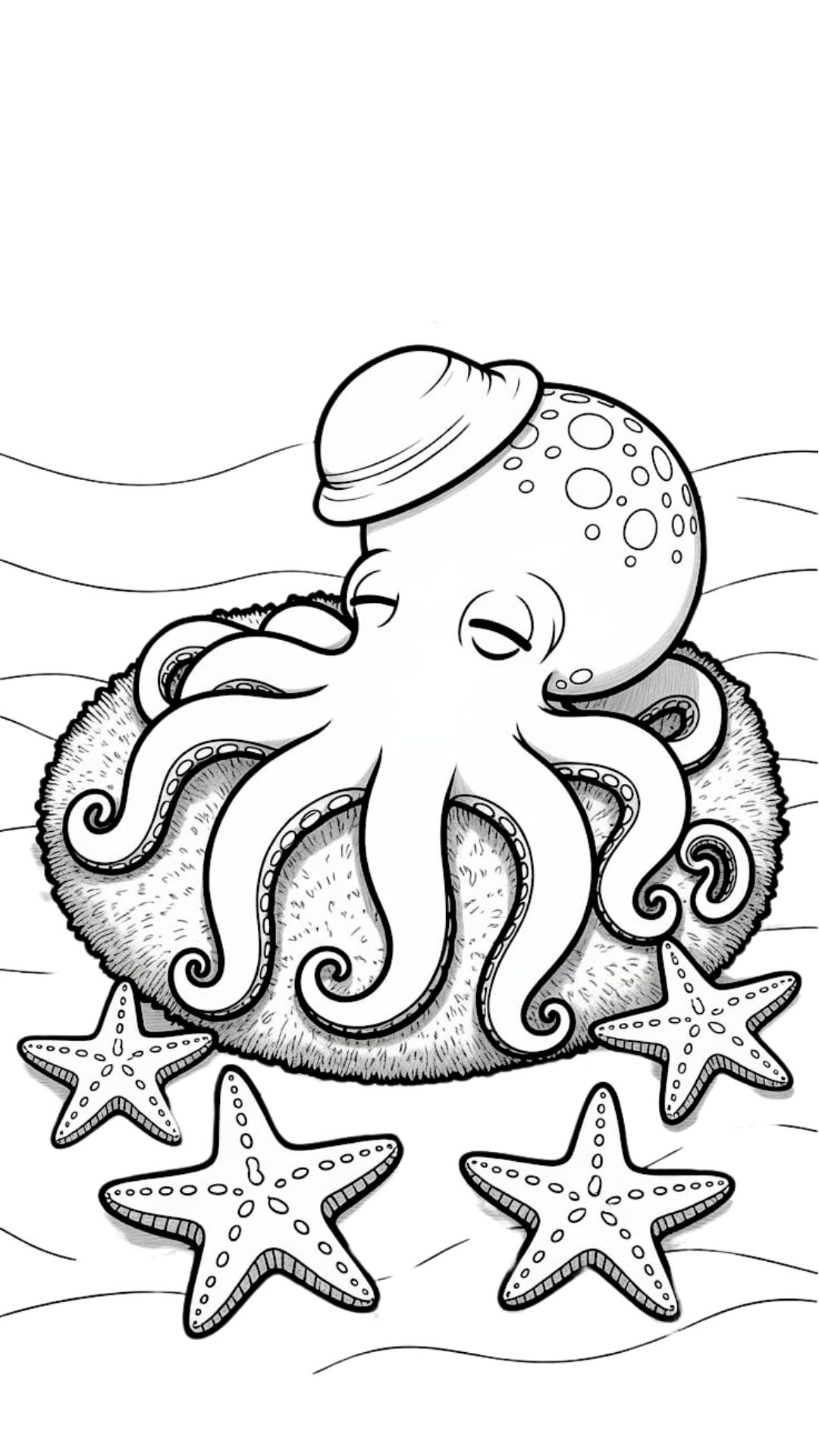 tekening van een octopus