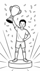 disegni da colorare calciatori