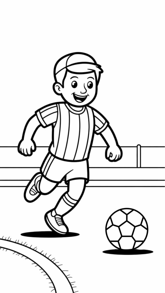disegni dei calciatori da colorare