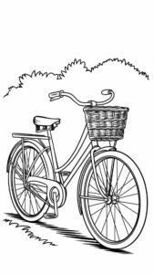 tekeningen fiets