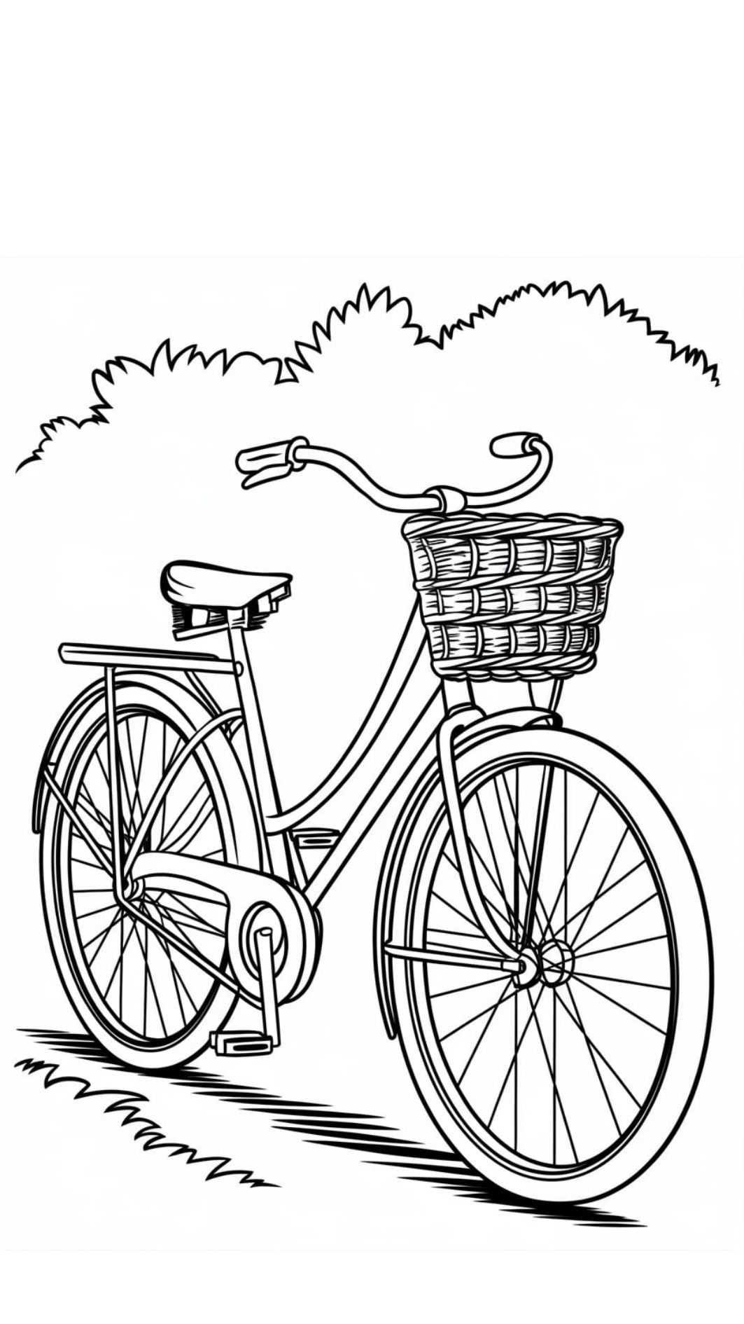 tekeningen fiets